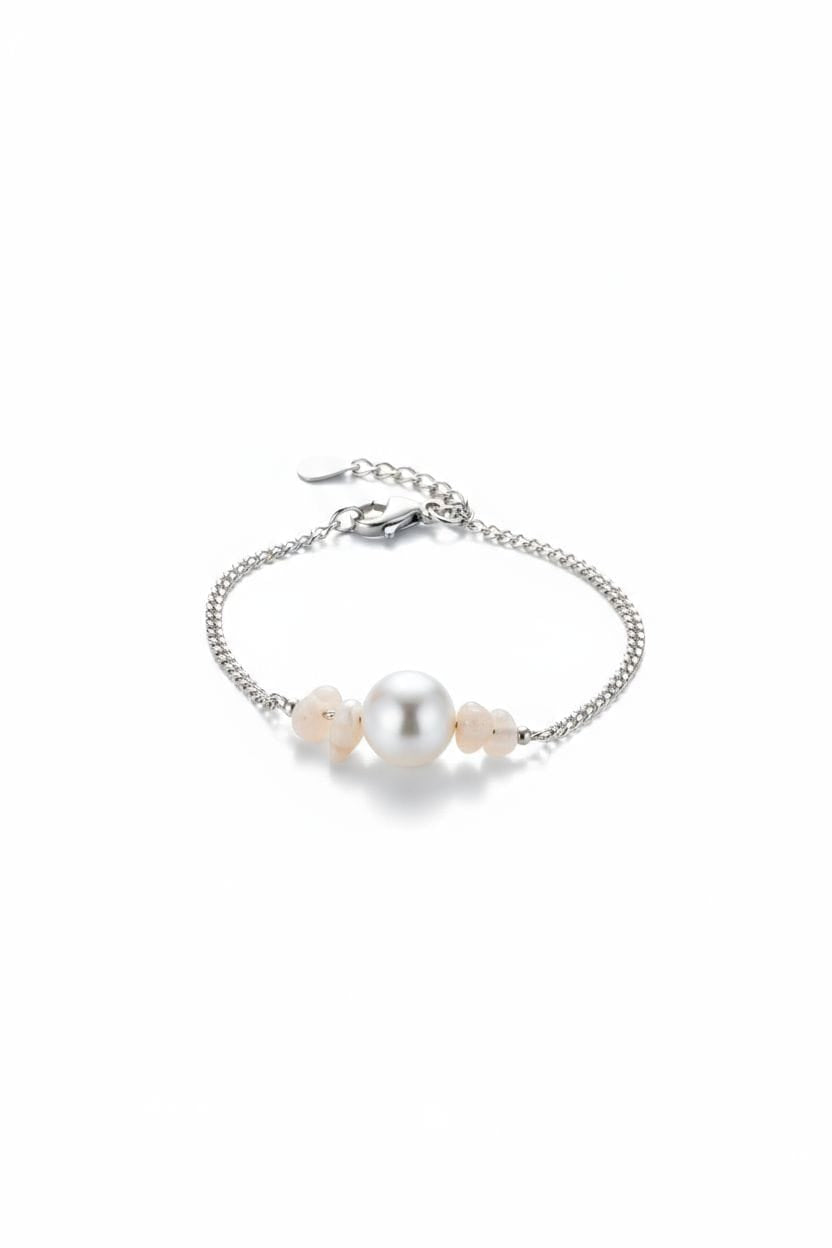 Bracelet en perle et coquillage, enfant