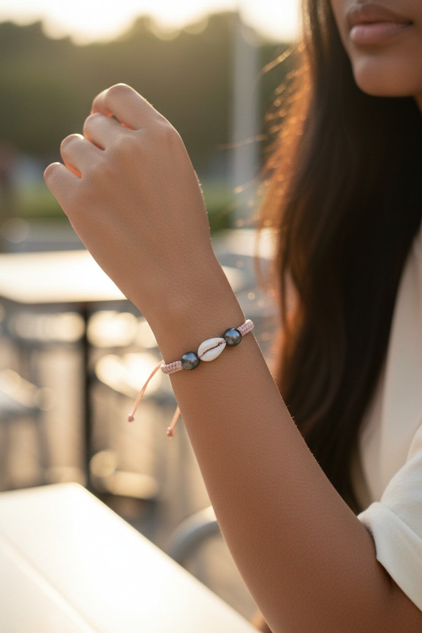 Bracelet en macramé, enfant