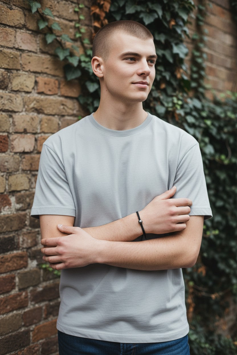 Bracelet en macramé homme