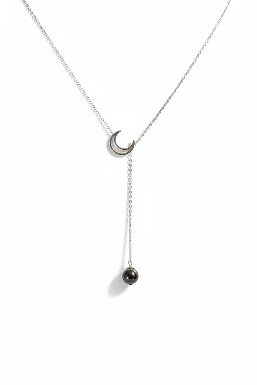 Collier personnalisé Lune & Perle