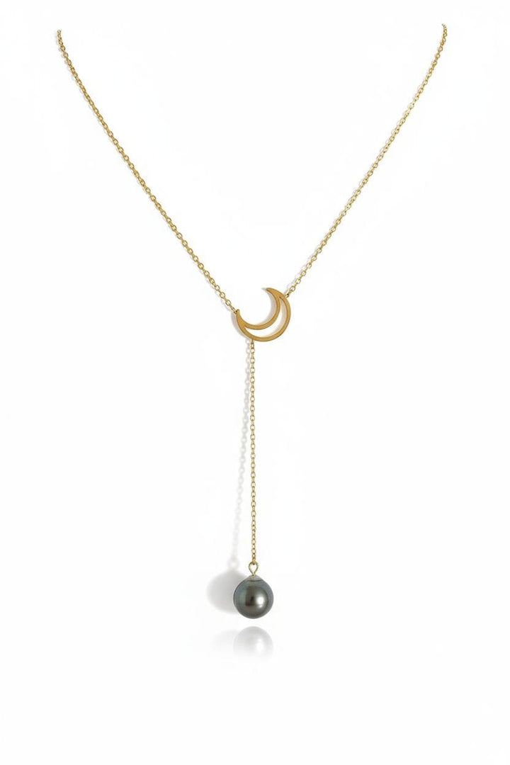 Collier personnalisé Lune & Perle