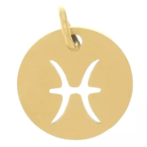 Collier personnalisé double chaîne Signe astrologique & Perles de Tahiti